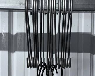 64 1612MetalSHooks56RubberCoatedHooks