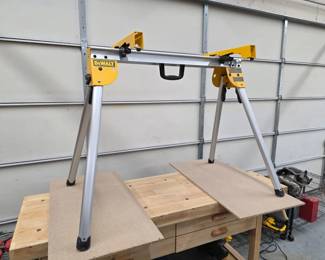 2 DeWaltCompactHeavyDutyWorkMiterSawStand