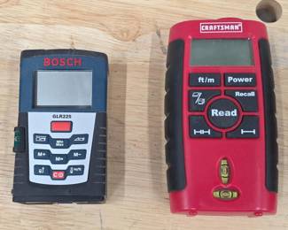 38 2BoschCraftsmanLaserMeasuringTools