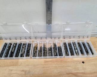 50 3OrganizedBoxesOfDrillBitsBySize