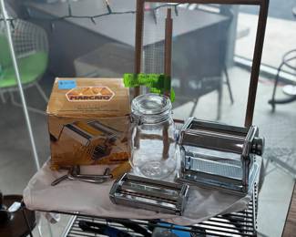 Pasta maker and accessories