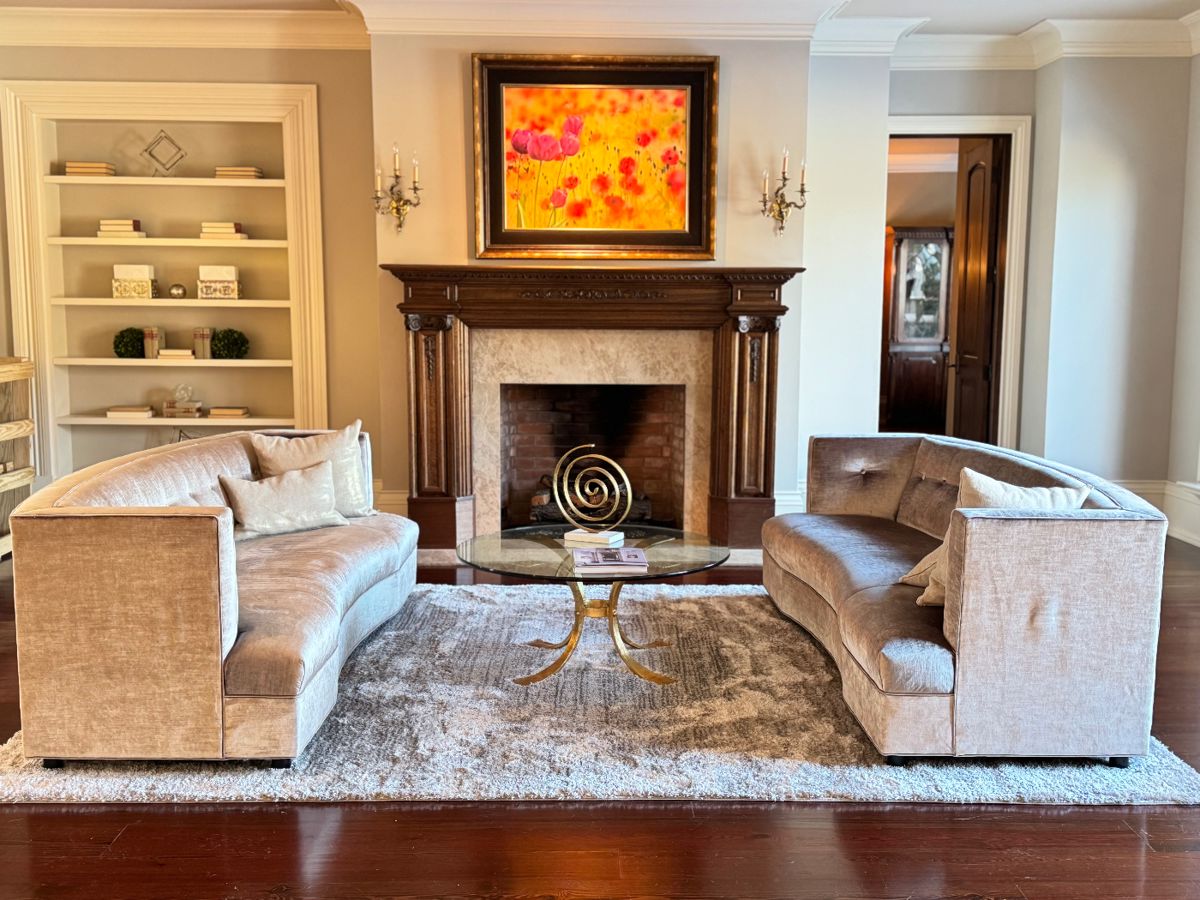 Pair Mitchell Gold Sofas