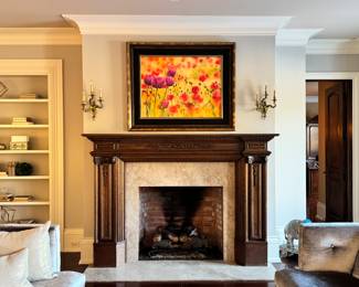 Large Yankel Ginsburg Painting