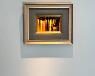 Yankel Ginsburg Signed Painting