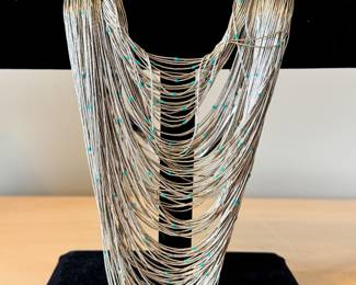 Sterling and Turqiose necklace