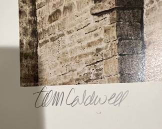 Tom Caldwell Signed Prints.