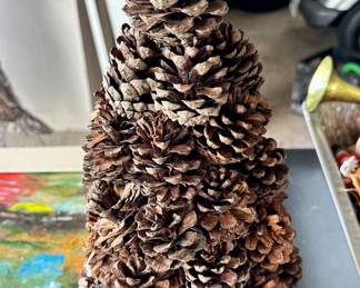 Squirrel's Christmas tree.