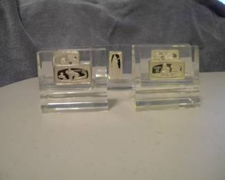 2 oz. sterling silver each