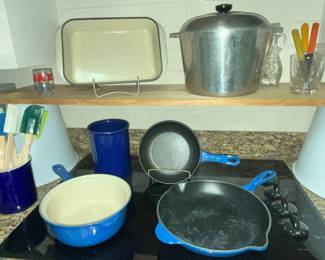 LE CREUSET ENAMELED CAST IRON COOKWARE