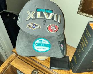 SUPER BOWL XLVII CAP w/ TAGS