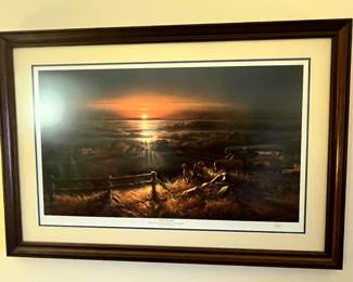 "BEST FRIENDS" BY TERRY REDLIN - SIGNED & NUMBERED 3138/5700