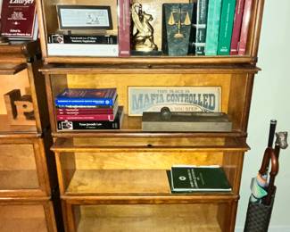 4-STACK CASE BY "MACEY" - BEAUTIFULLY REFINISHED