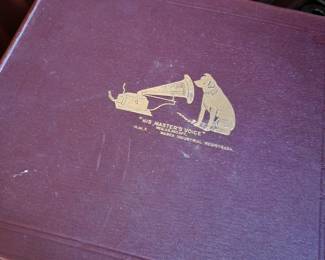 'The Master's Voice' Case for the 78 records! 
