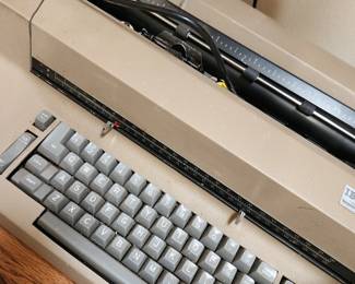 Vintage IBM Electric Typewriter.  I used one of these when I was an Executive Secretary in the Research and Development Department at Northrop Norair in Inglewood, California! 
