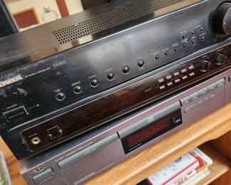 Panasonic SX-203 Receiver. JVC Tape Cassette Player. 