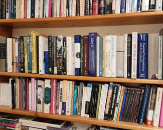 Books, Books, Books and more Books....! Classics, Shakespeare, Architecture, Art, Education, Collectibles, Construction, Travel, Coffee Table, Arts/Crafts Era, Health and more! And of course, Cookbooks! 