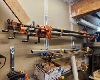 Woodworking Bar Clamps. 