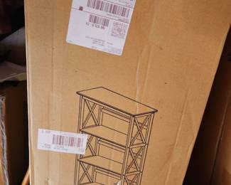 Many boxed Bookcases/Shelf Units! 