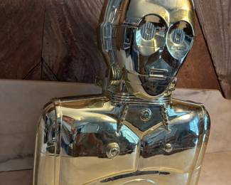C-3PO Figure Storage Case, Action Figure Carrying Case 1983