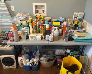 Pantry/cleaning items