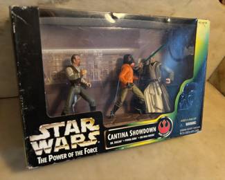 Star Wars The Power of the Force Cantina Showdown Action Figure Set