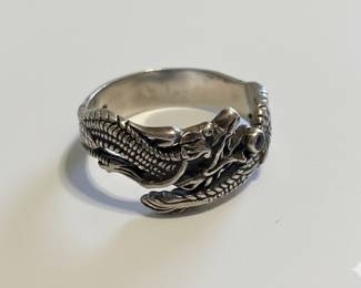 925 silver dragon ring