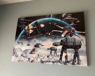 Star Wars wall art