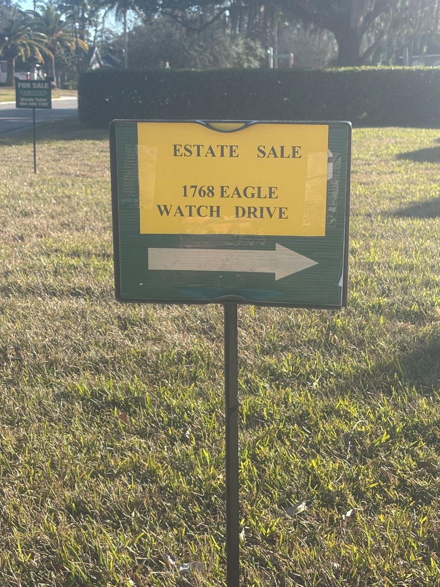 THIS IS WHAT THE SIGNS WILL LOOK LIKE