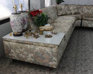 SECTIONAL SOFA WITH A HIDEAWAY BED