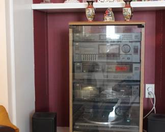 ELECTRONICS IN ITS ON CABINET