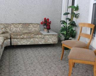 SECTIONAL SOFA WITH A HIDEAWAY BED