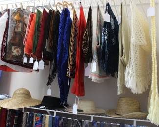 LADIES SCARFS AND HATS