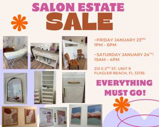 Pink Happy Yard Garage Sale Facebook Post