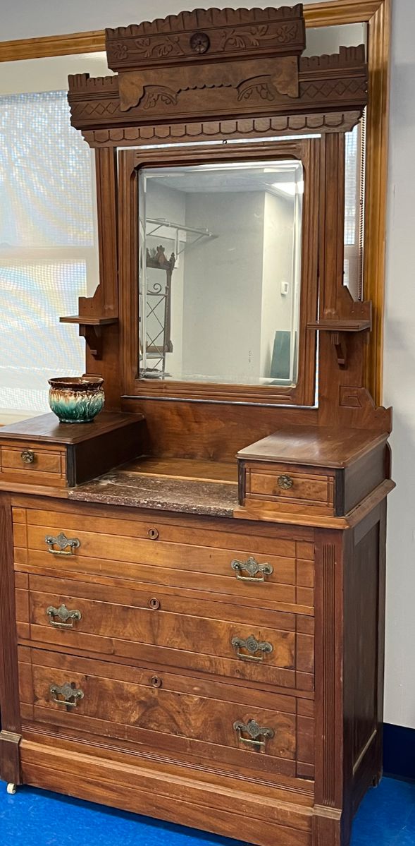 Antique Eastlake Dresser