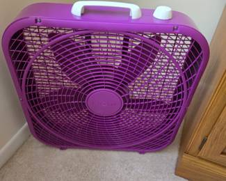 Purple fan