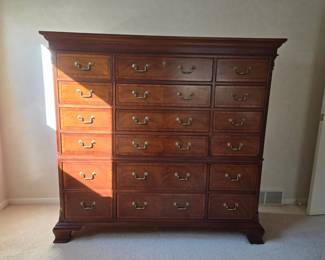 The Ethan Allen piece is just stunning…18 drawers