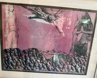 Pink Surrealism
Signed