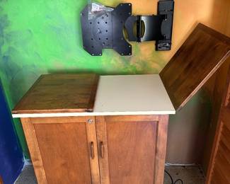 Vintage Bar/ expandable Cabinet