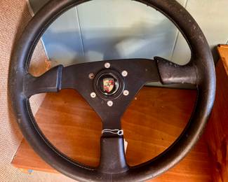 Vintage PORCHE steering wheel 