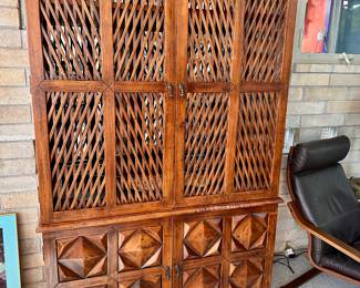 All Wood Custom Cabinet