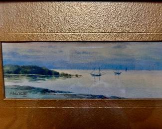 Watercolor by. L. Edna Martin
C. 1908