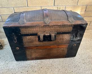 19th Century Hump Back Trunk