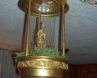 Vintage Goddess Rain oil lamp. Queue the Mario Lanza