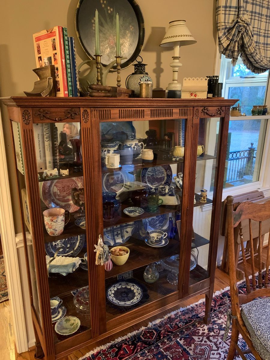 Curio Cabinet filled with treasures!