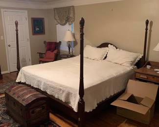 King Size 4 Poster Bed
