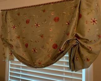 Draperies and hardware are for sale!