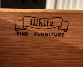 Highboy chest of drawers by White Fine Furniture 