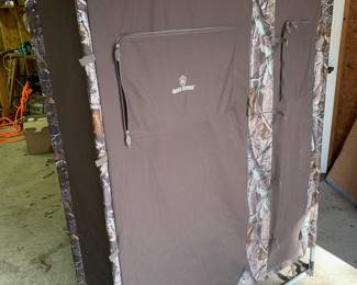 Hunting clothes storage