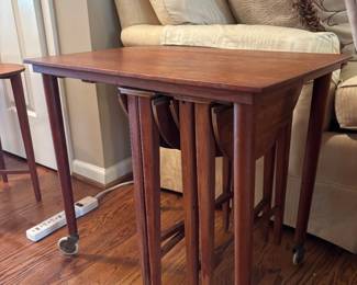 MCM Danish Teak Nesting Tables