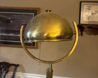 MCM Brass floor lamp
